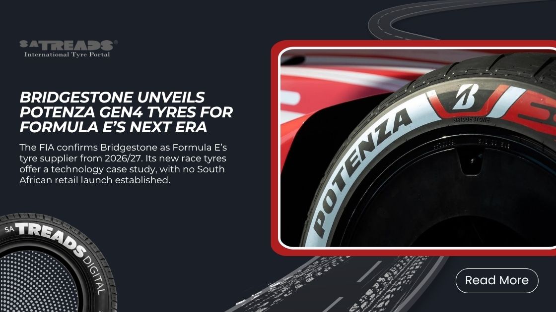 Bridgestone unveils POTENZA GEN4 tyres for Formula E’s next era